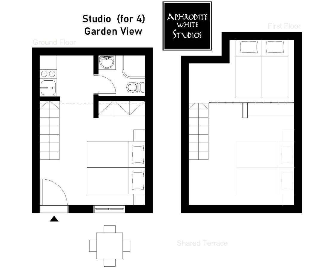 Aphrodite White Studios Lindos 외부 사진